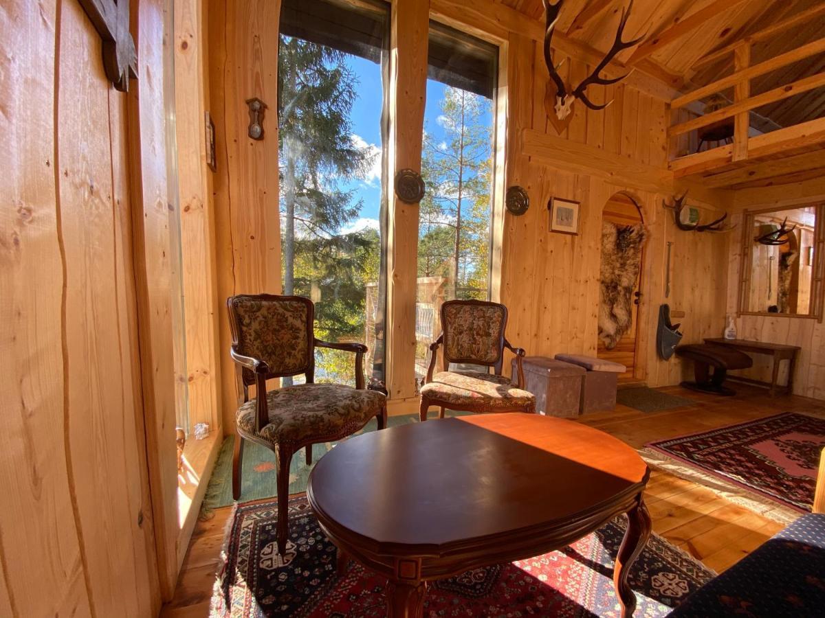 Viking House In The Tree! Jacuzzi, Sauna,Apkure! Lici  المظهر الخارجي الصورة