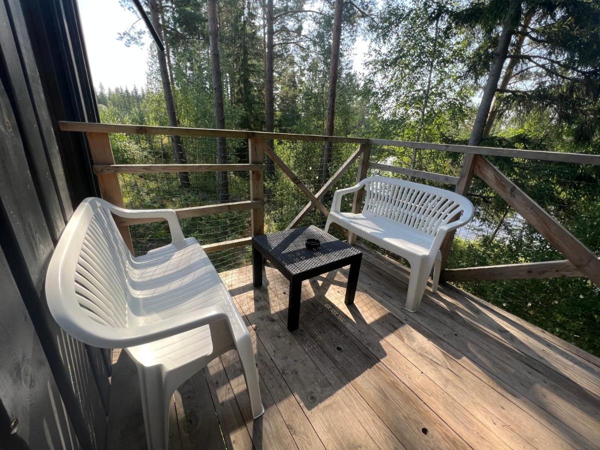 Viking House In The Tree! Jacuzzi, Sauna,Apkure! Lici  المظهر الخارجي الصورة